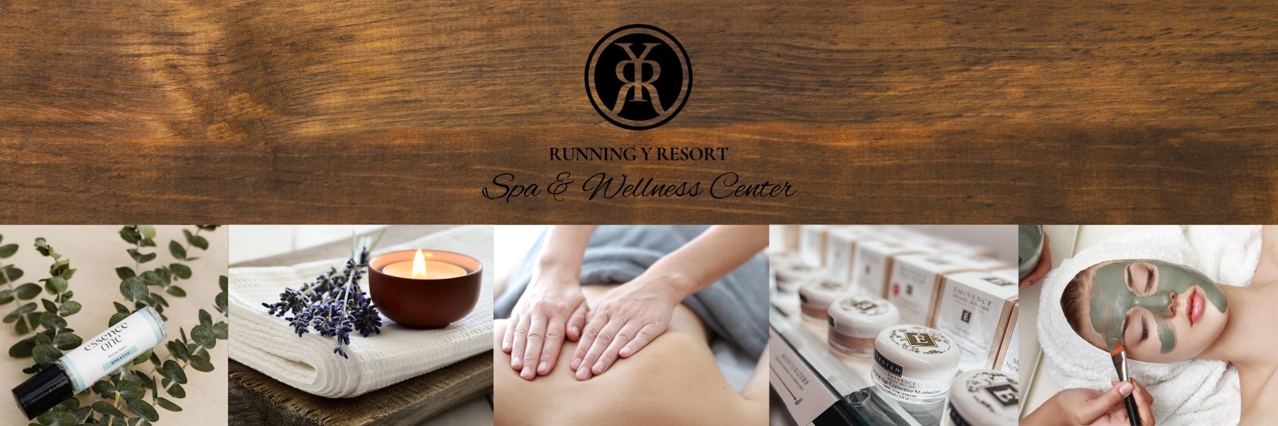 Hands massaging a back at Running Y Resort Spa in Klamath Falls, Oregon.