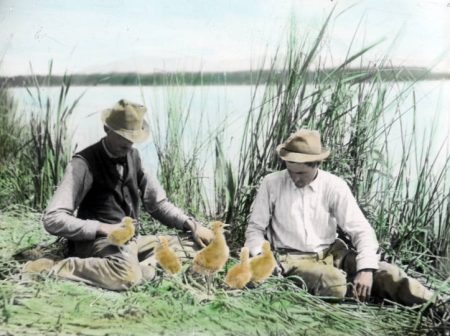 Finley and Bohlman circa 1905